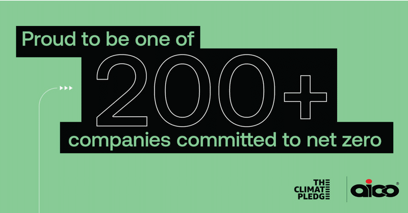 Aico announce signatory status of the Climate Pledge