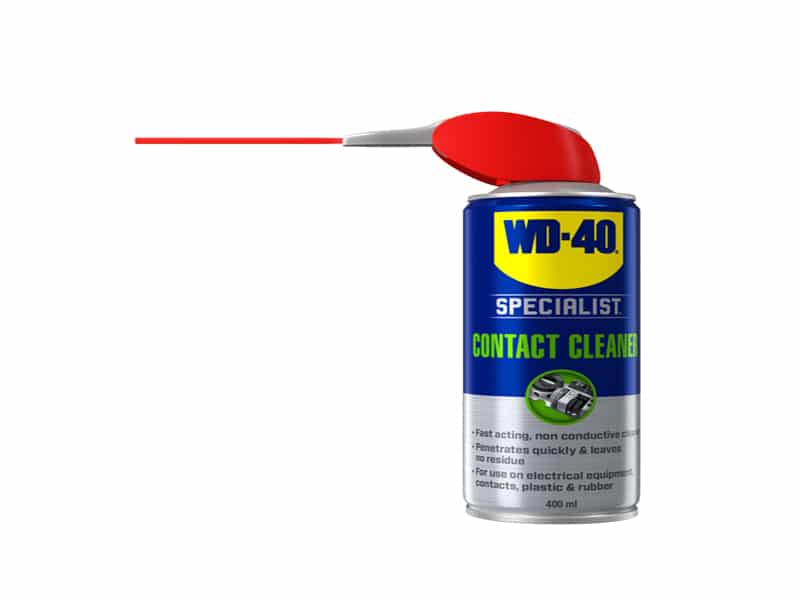 WD-40 Specialist Electrical Fast Drying Contact Cleaner does exactly what it says on the tin