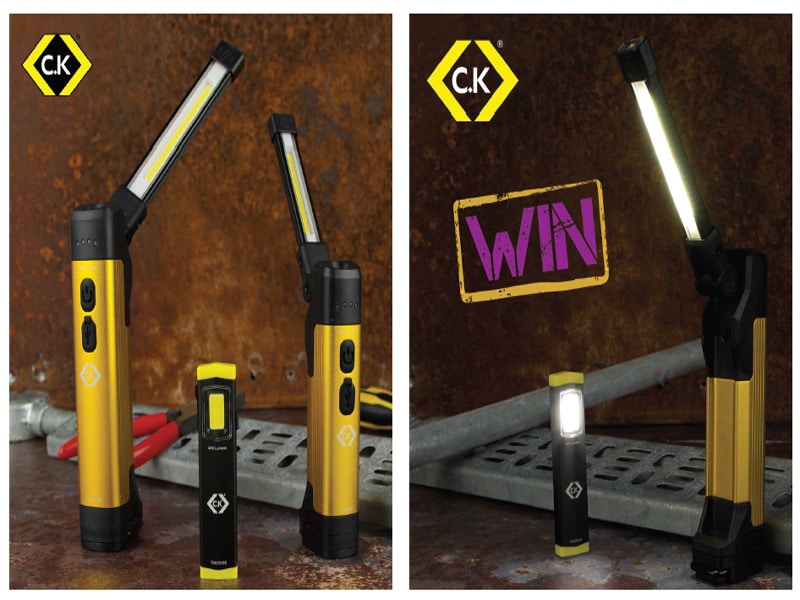 Win! C.K Inspection Light bundles to be bagged!
