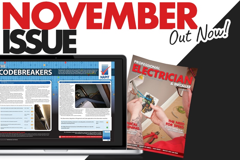PE November issue – out now in print and digital!