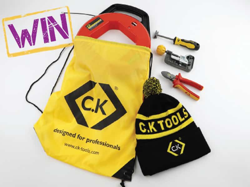 Win! A bag full of premium C.K tools could be yours